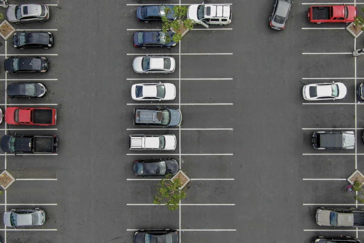 Parking lot painting Iowa City